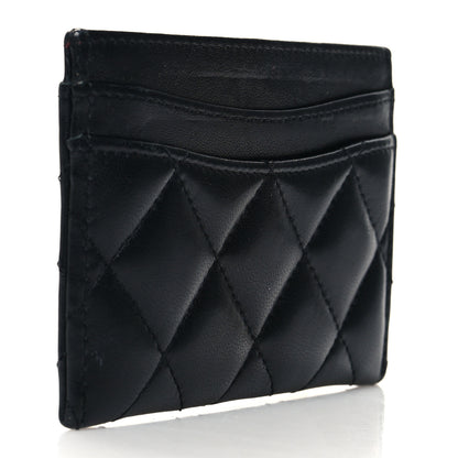 Chanel Lambskin Quilted Card Holder Black 3 of 10