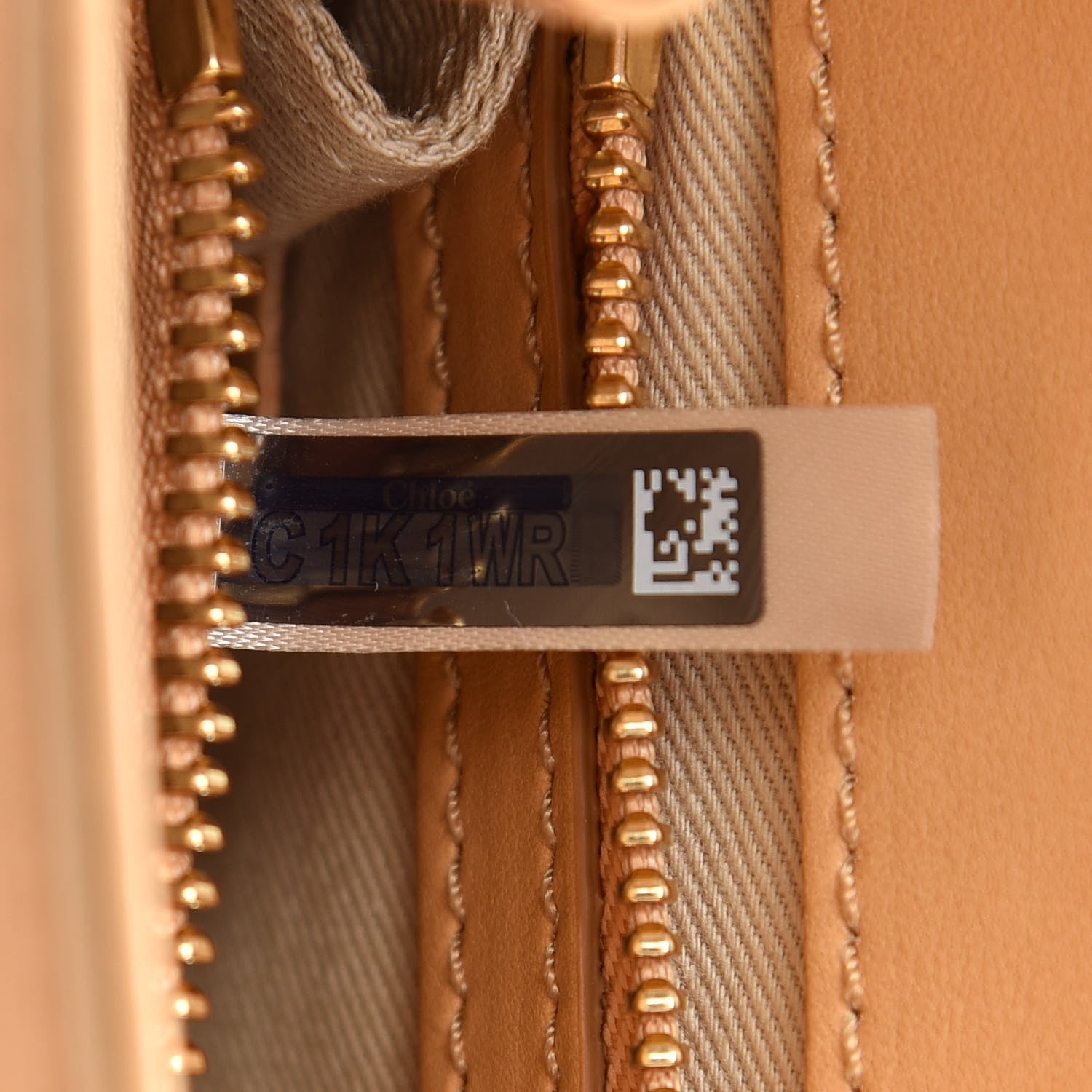 Chloe Calfskin Small C Double Carry Autumnal Brown 9 of 9