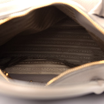 Prada Vitello Daino Shoulder Bag Argilla 5 of 10
