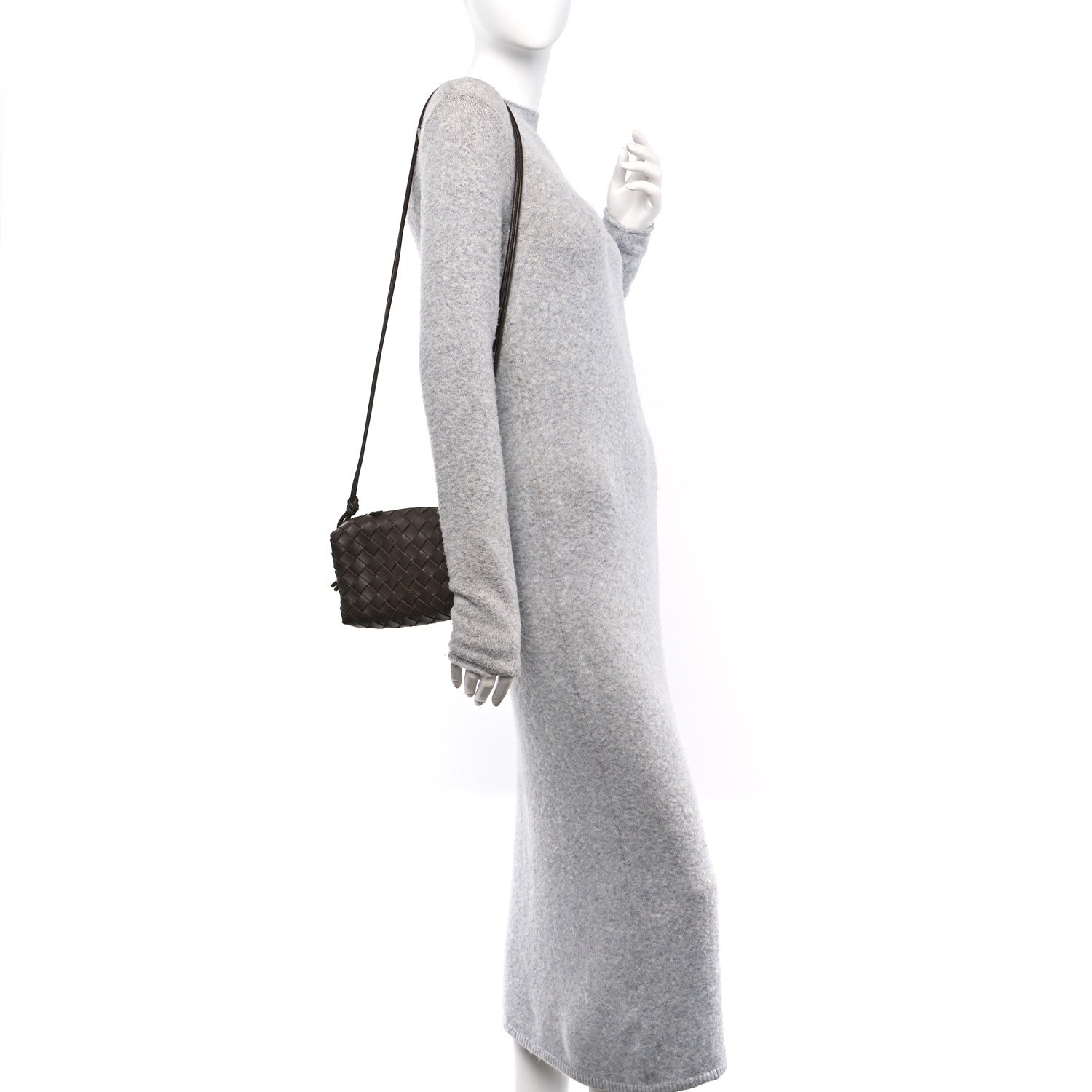 Bottega Veneta Nappa Intrecciato Mini Loop Camera Bag Light Brown 2 of 14