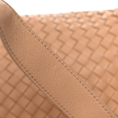 Bottega Veneta Nappa Intrecciato The Fold Crossbody Almond 20 of 24