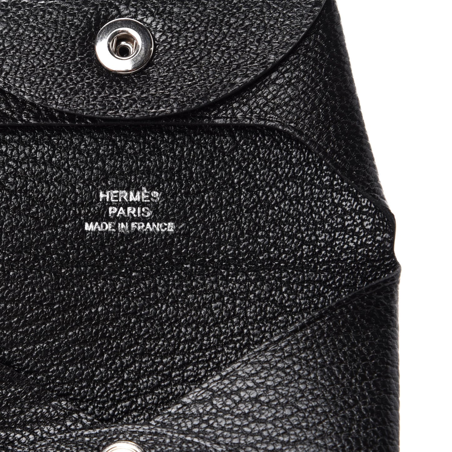 Chevre Mysore Bastia Coin Purse Black