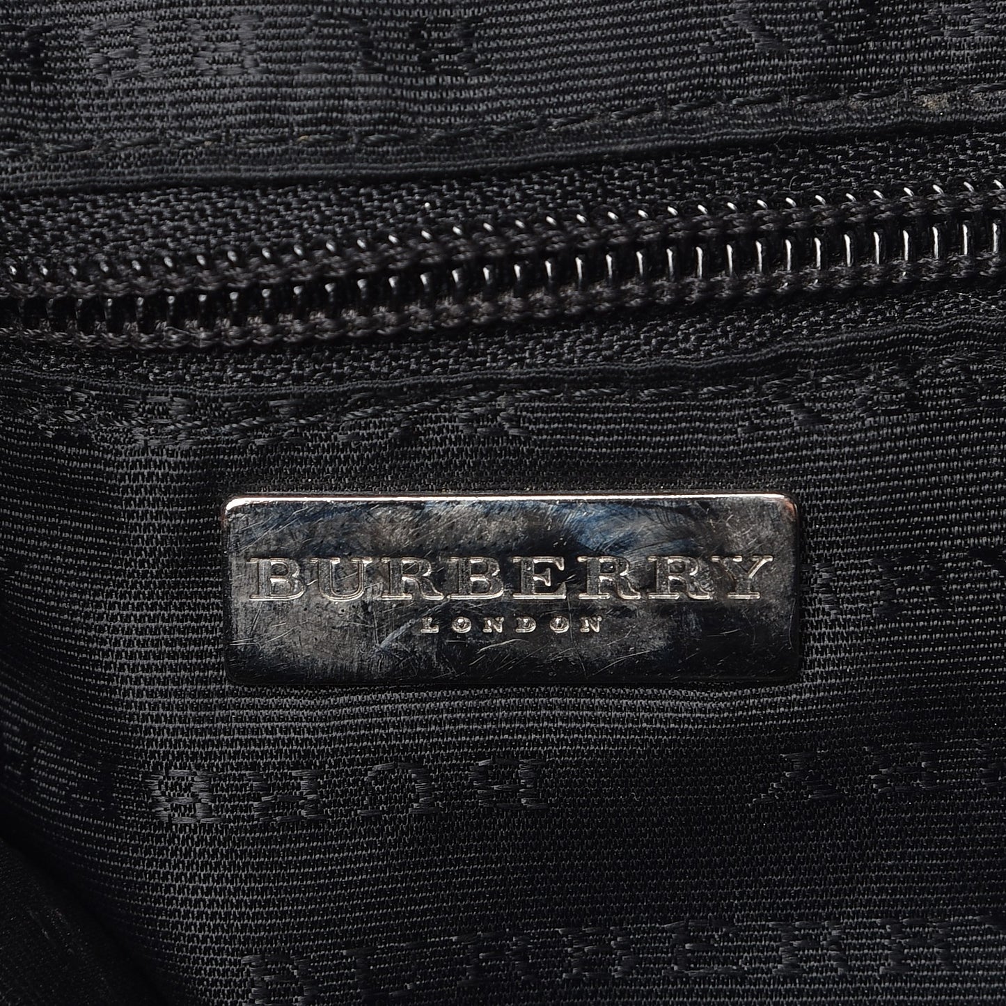 House Check Small Shoulder Bag Black