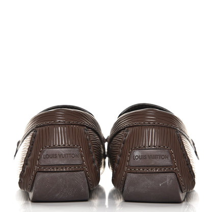 Louis Vuitton Mens Epi Monte Carlo Mocassin Loafers 7 5 of 10