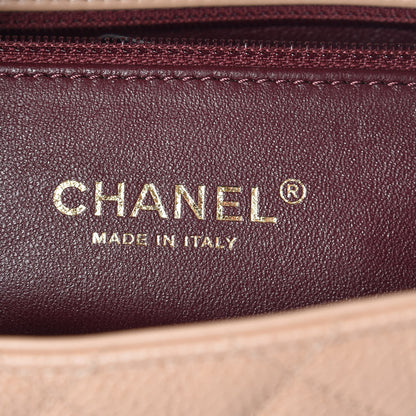 Chanel Caviar Quilted Small CC Filigree Flap Beige Black 6 of 8