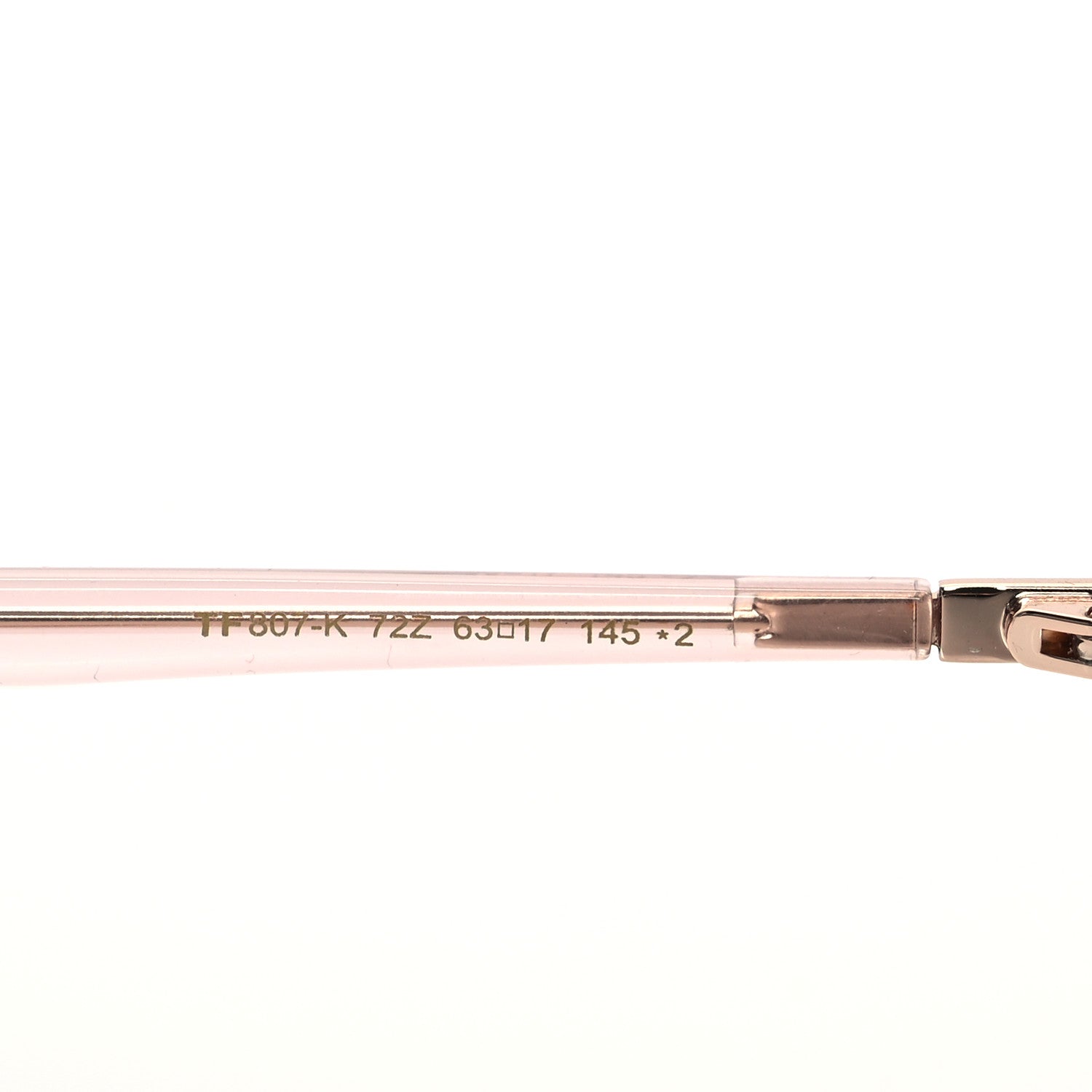 Tom Ford Acetate Round Eye Sunglasses TF807-K Pink 6 of 8