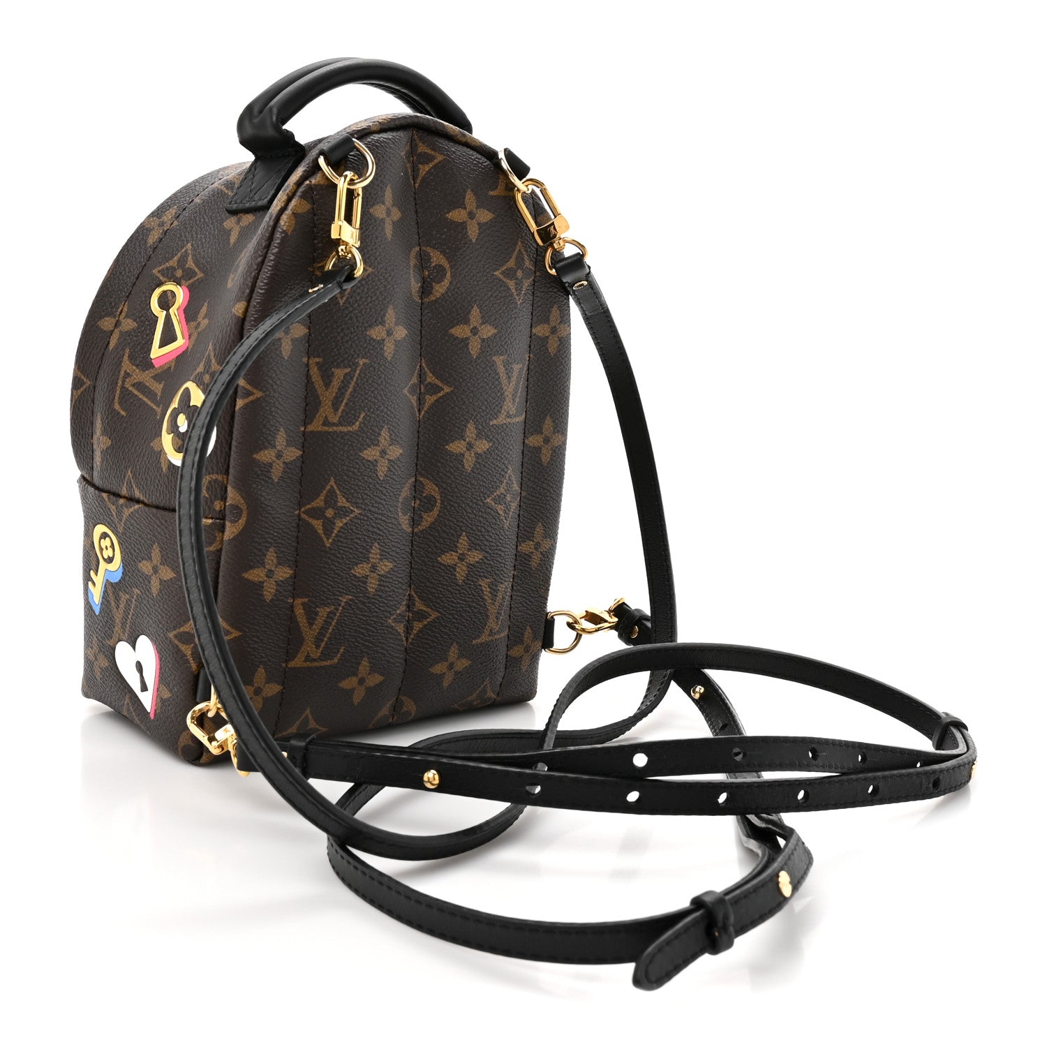 Louis Vuitton Monogram Love Lock Palm Springs Backpack Mini 1821919 – FASHIONPHILE