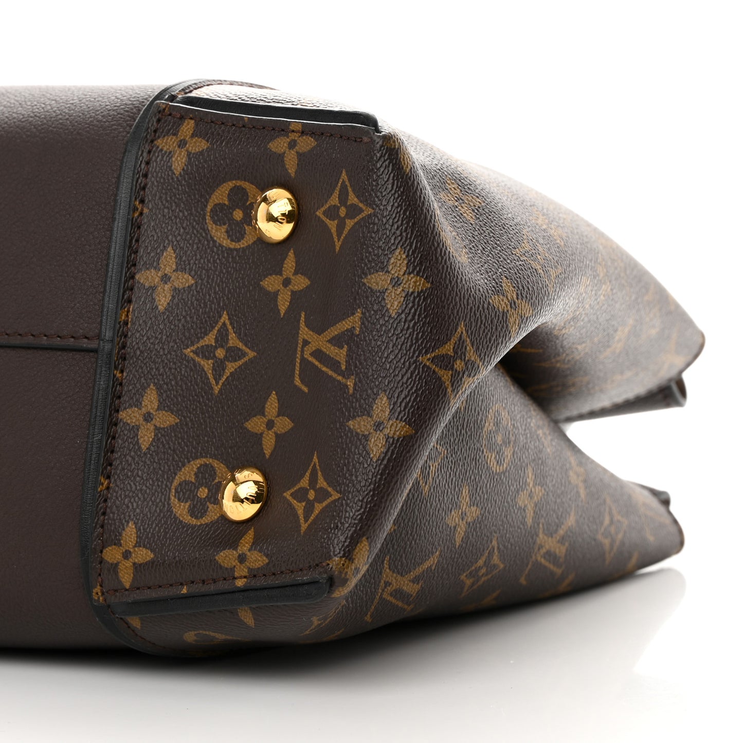 Veau Cachemire Monogram Tote W PM Chocolate