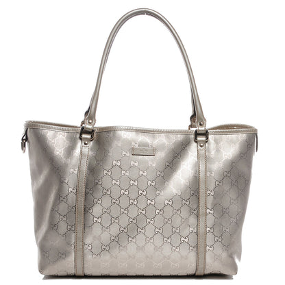Gucci Imprime Monogram Medium Joy Tote Silver 1 of 9