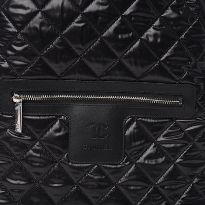 Chanel Nylon Quilted Coco Cocoon Backpack Black 10 of 10