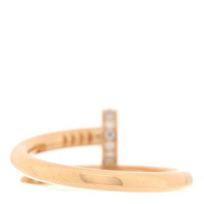 Cartier 18K Yellow Gold Diamond Juste Un Clou Ring 56 7.5 3 of 5
