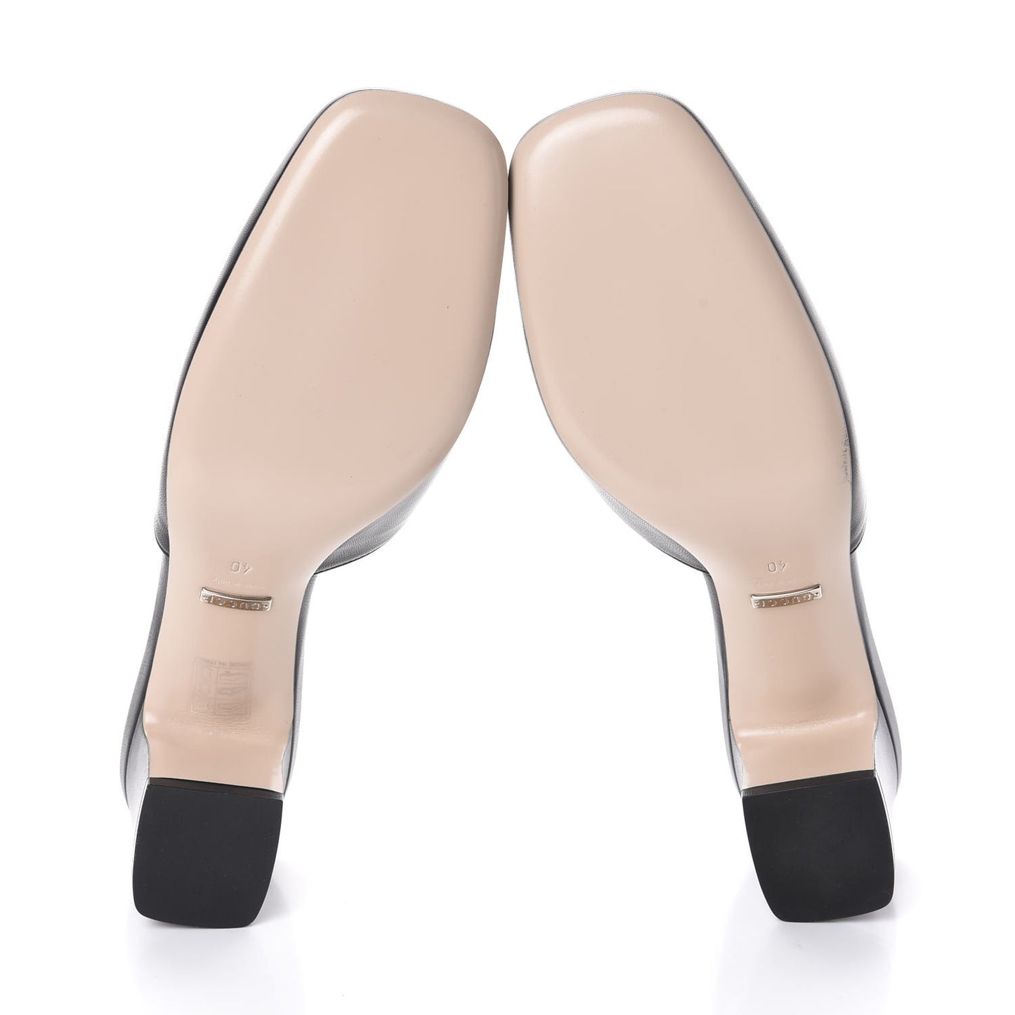Malaga Kid Crystal Square G Madelyn Mules 40 Black