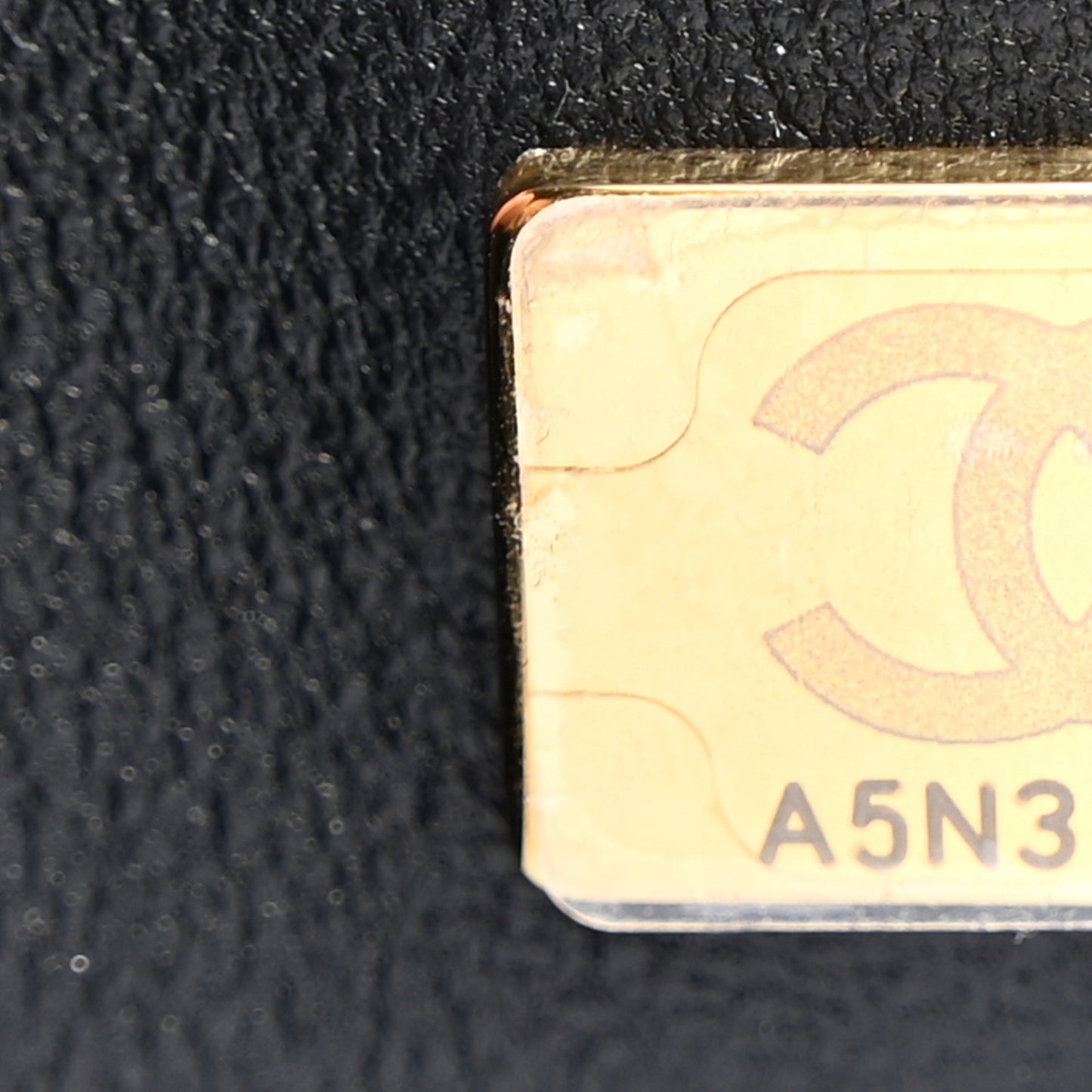 Caviar Chevron Quilted Small Boy Flap Black