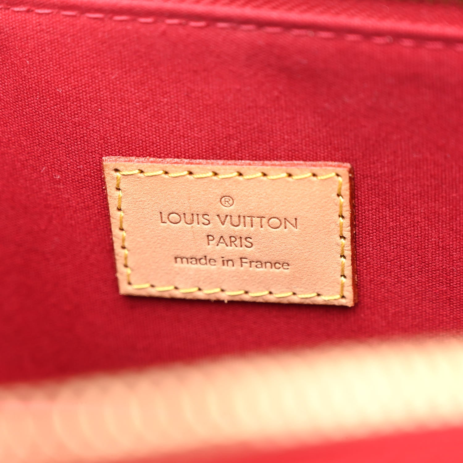 Louis Vuitton LOUIS VUITTON Vernis Alma GM Pomme D'Amour 6 of 9