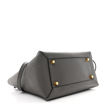 Celine Grained Calfskin Mini Belt Bag Grey 4 of 10