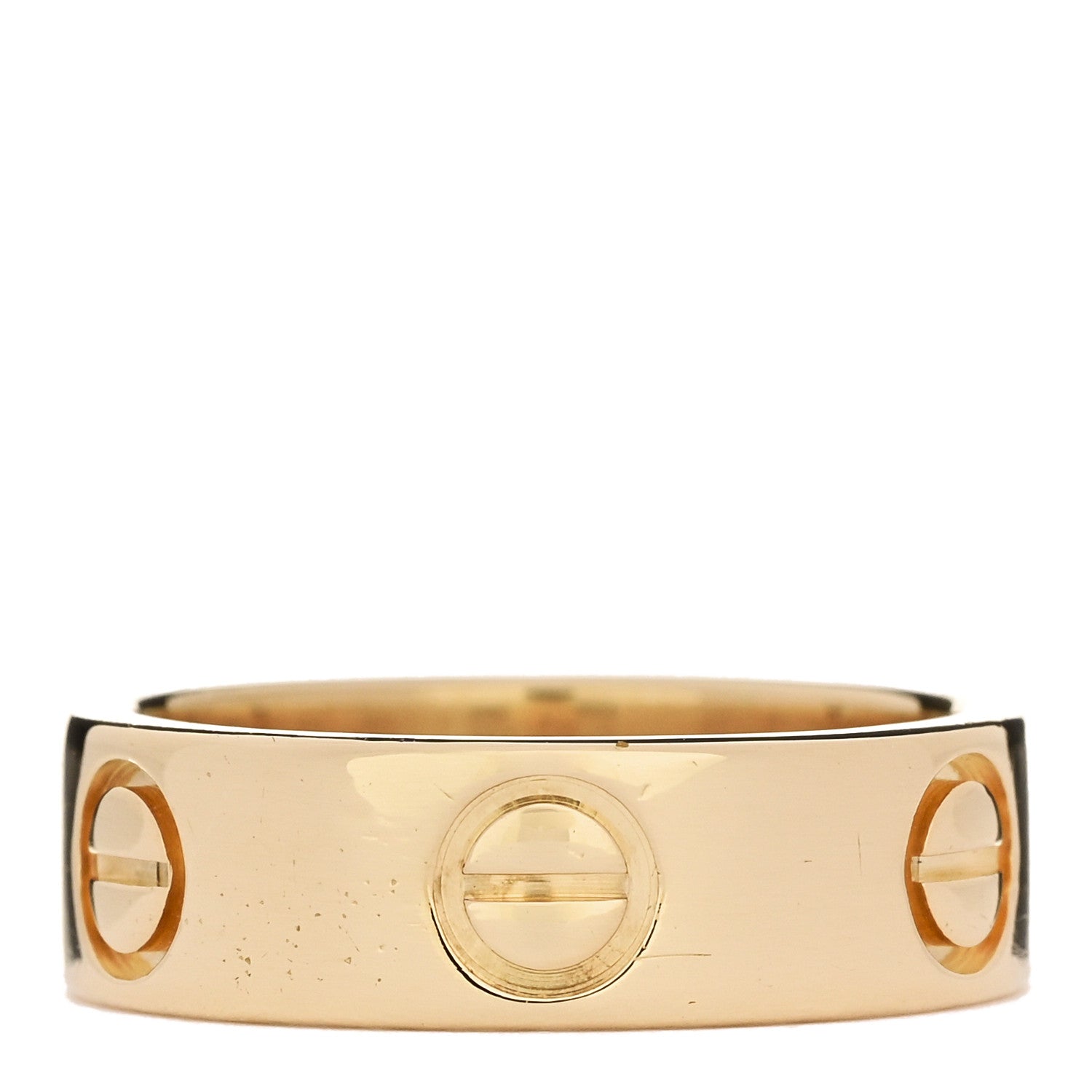 Cartier 18K Yellow Gold 5.5mm LOVE Ring 49 4.75 3 of 4