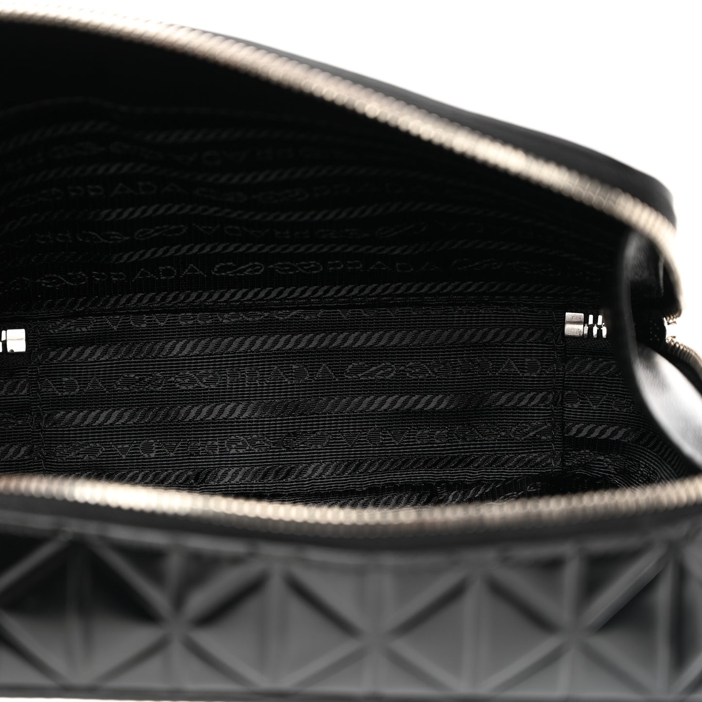 Spazzolato Small Brique Crossbody Bag Black