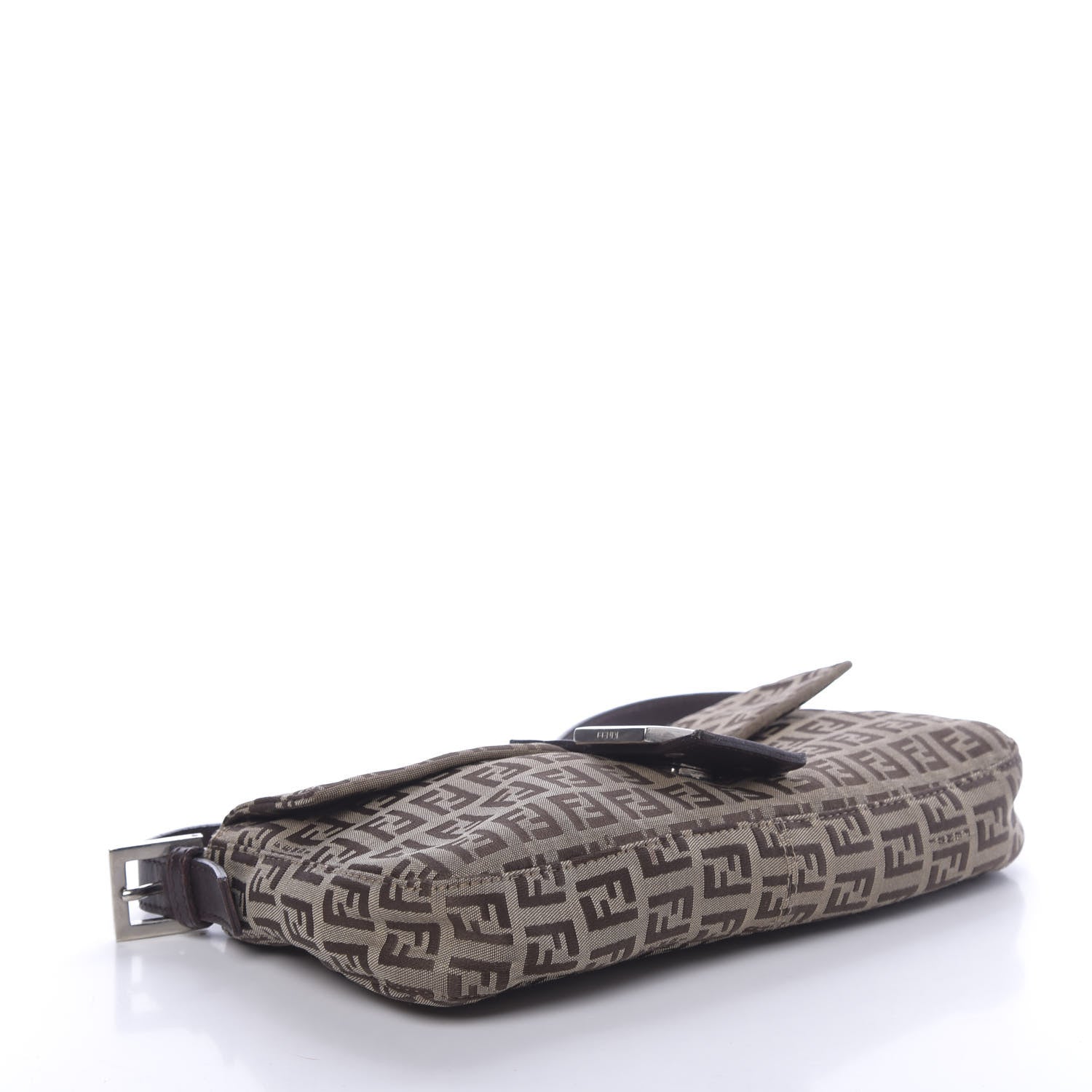 Fendi Zucchino Vitello Baguette Tobacco 4 of 10