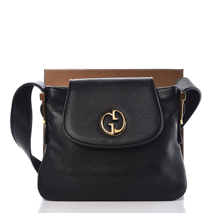 Gucci Cellarius Calfskin Medium 1973 Shoulder Bag Black 14 of 14