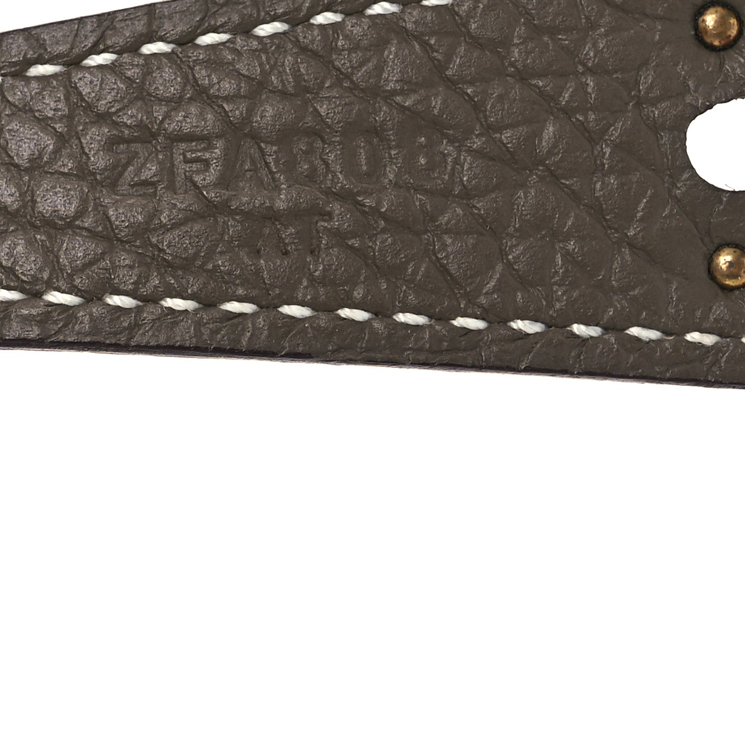 Hermes Taurillon Clemence Lindy 26 Etoupe 7 of 17