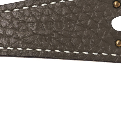 Hermes Taurillon Clemence Lindy 26 Etoupe 7 of 17