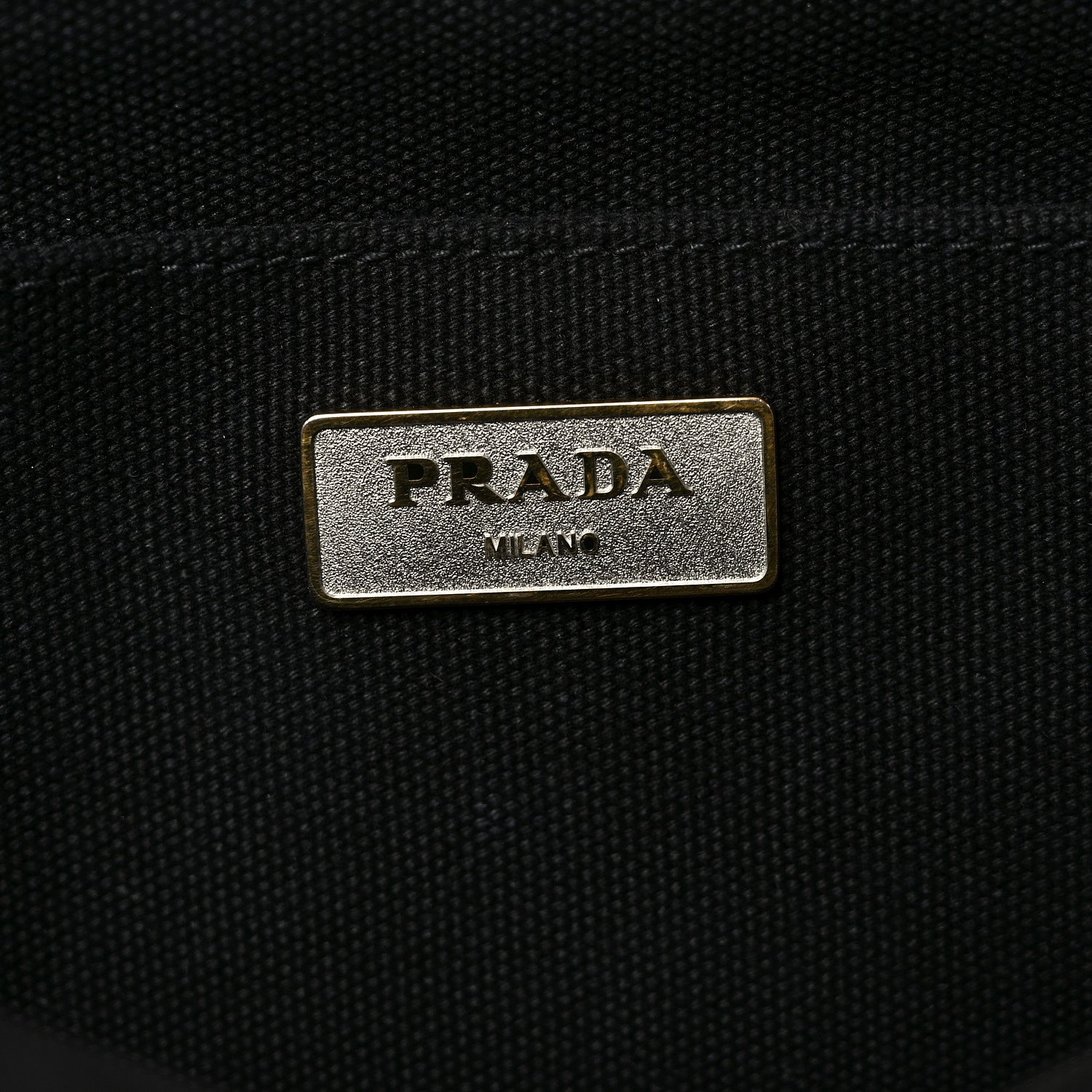 Prada Canapa Logo Tote Black 5 of 8