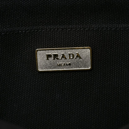 Prada Canapa Logo Tote Black 5 of 8