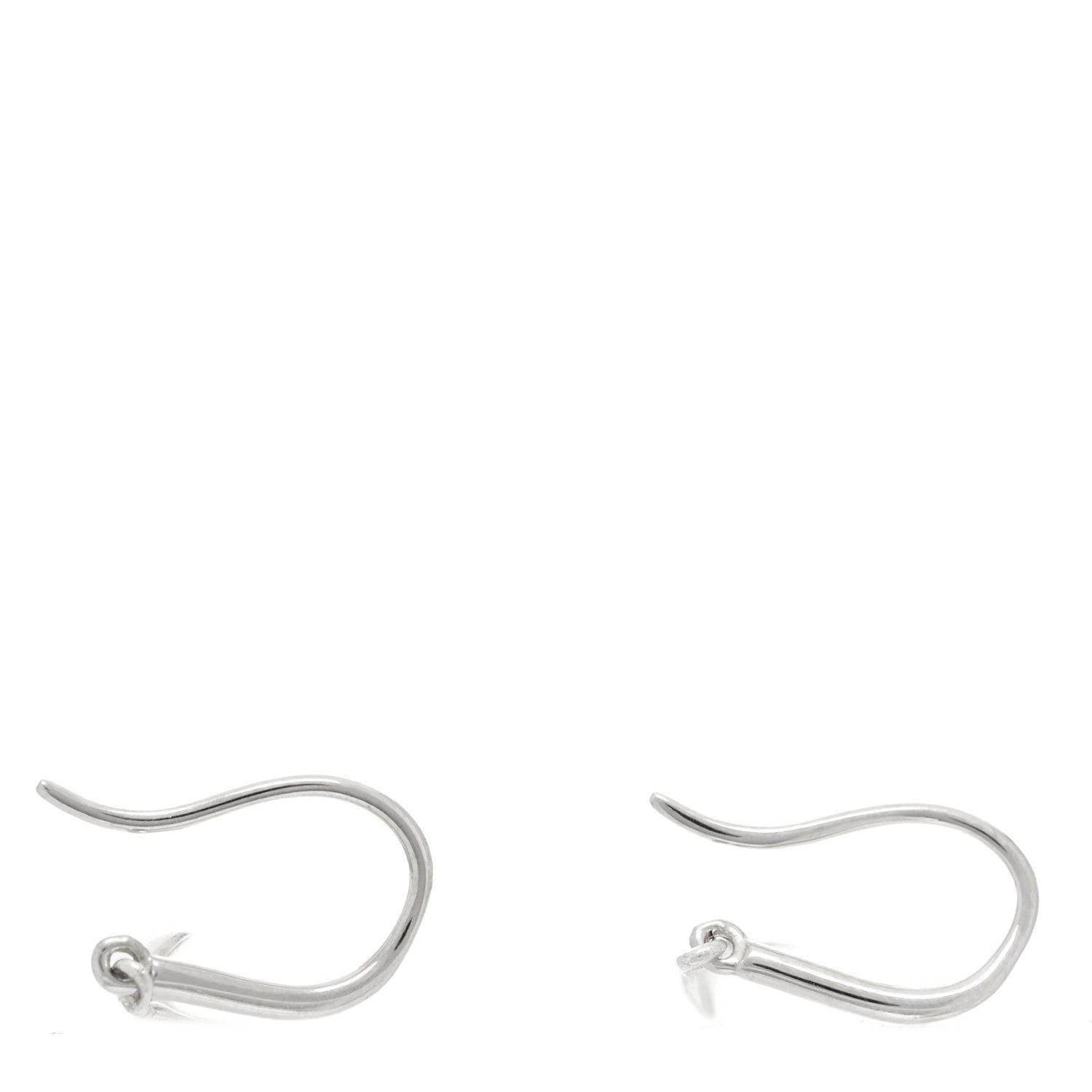Tiffany Sterling Silver Frank Gehry Flux Drop Earrings 3 of 4