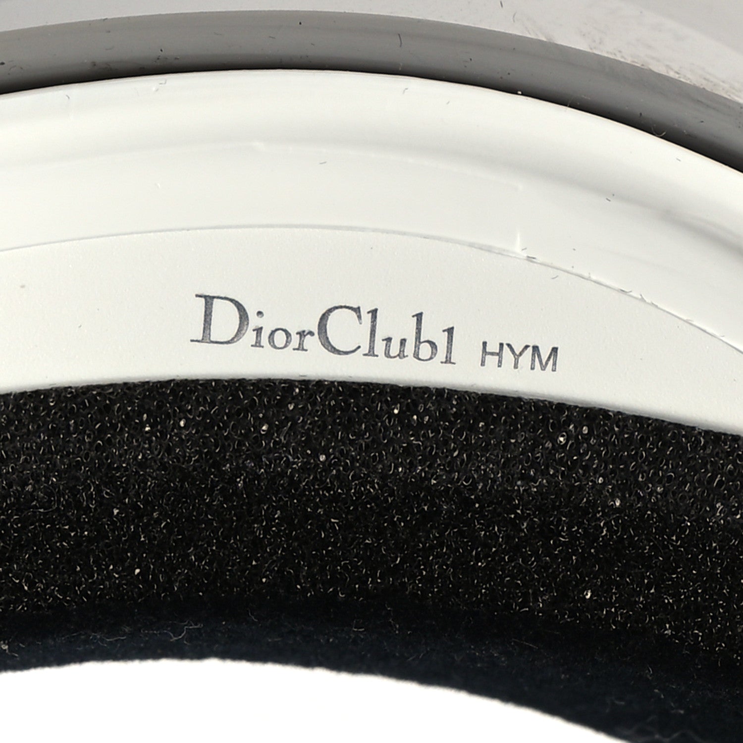 Christian Dior Acetate DiorClub1 Sun Visor Grey 7 of 7