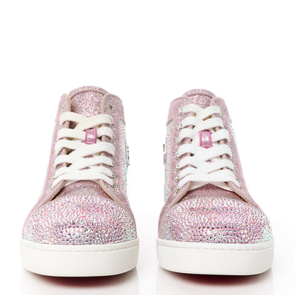 Christian Louboutin Strass Womens Super Louis Flat Sneakers 38.5 Version Lupin 2 of 11