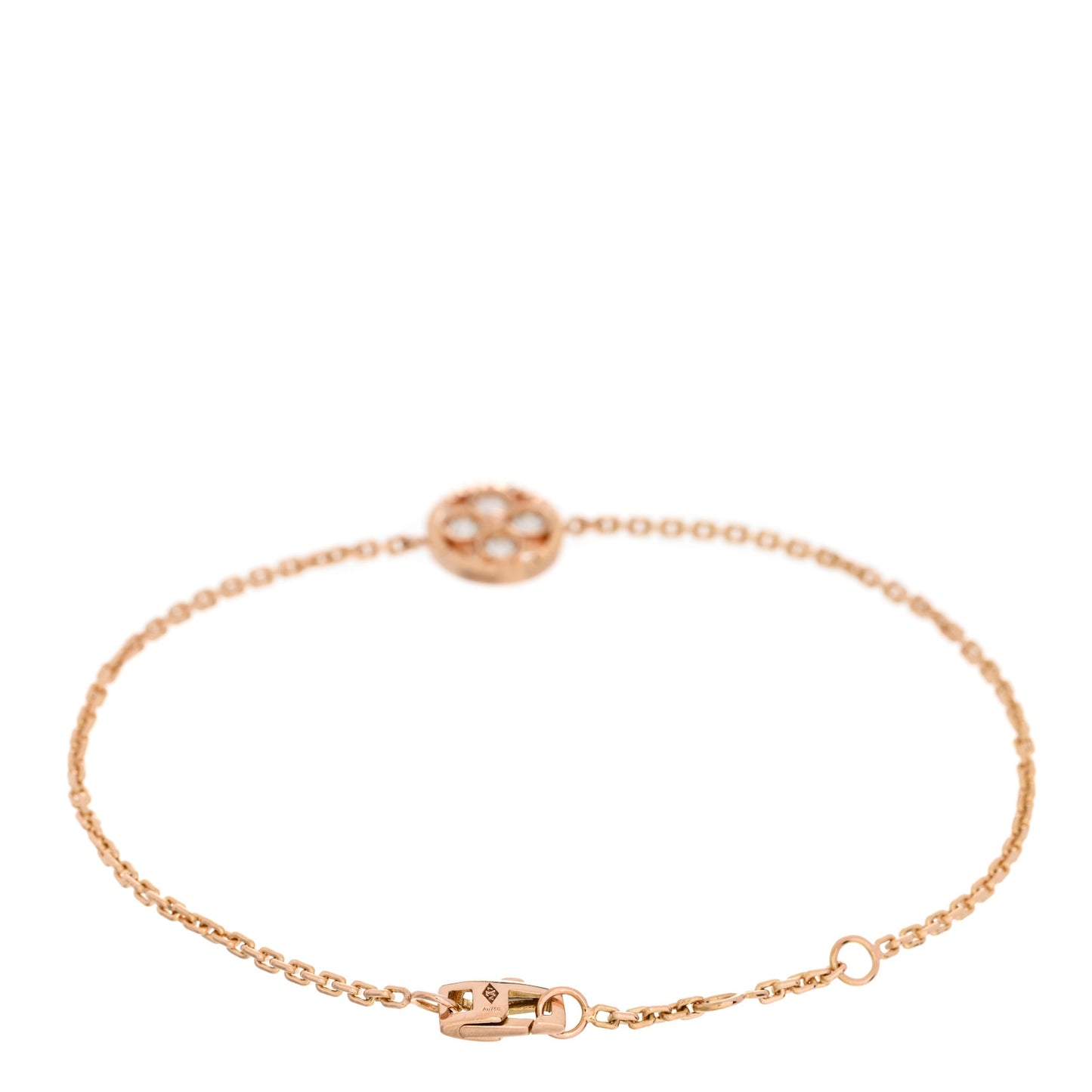 18K Pink Gold Diamond Sun Blossom Bracelet