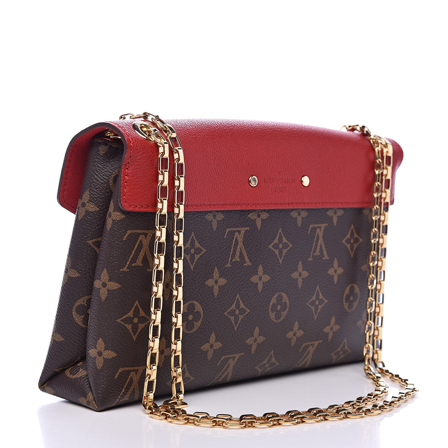 Monogram Pallas Chain Cherry