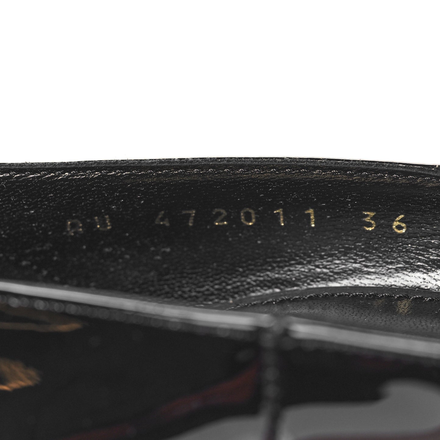 Patent Opyum 110 Pumps 36 Black Gold