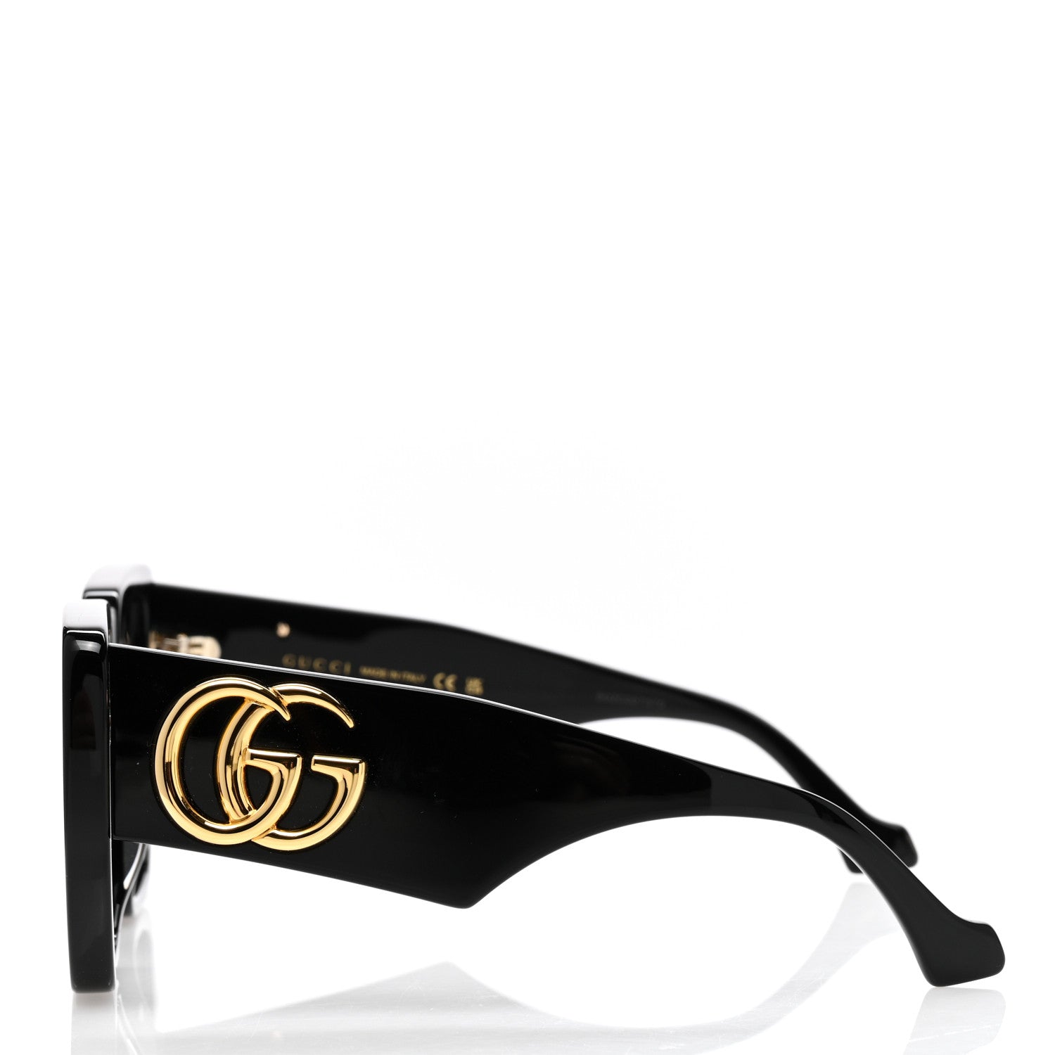 Gucci Acetate Square Frame Sunglasses GG0956S Black 3 of 8