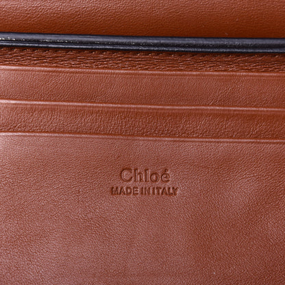 Chloe Suede Calfskin Mini Faye Shoulder Bag Tobacco 6 of 10