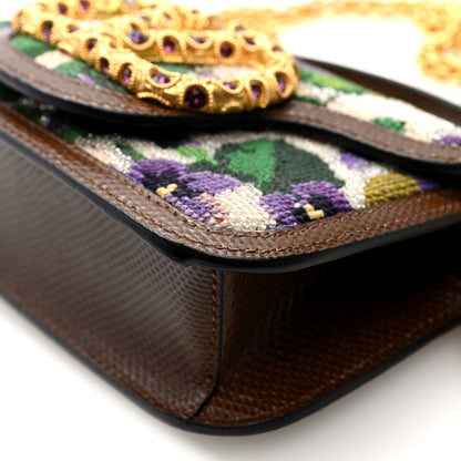 Valentino Garavani Fabric Crystal Embroidered Vlogo Small Loco Shoulder Bag Multicolor 9 of 9