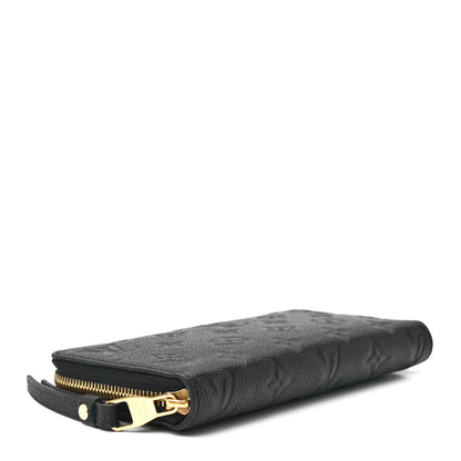 Louis Vuitton Empreinte Zippy Wallet Black 4 of 12