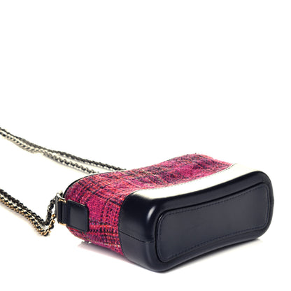 Chanel Tweed Calfskin Small Gabrielle Hobo Dark Navy 4 of 9