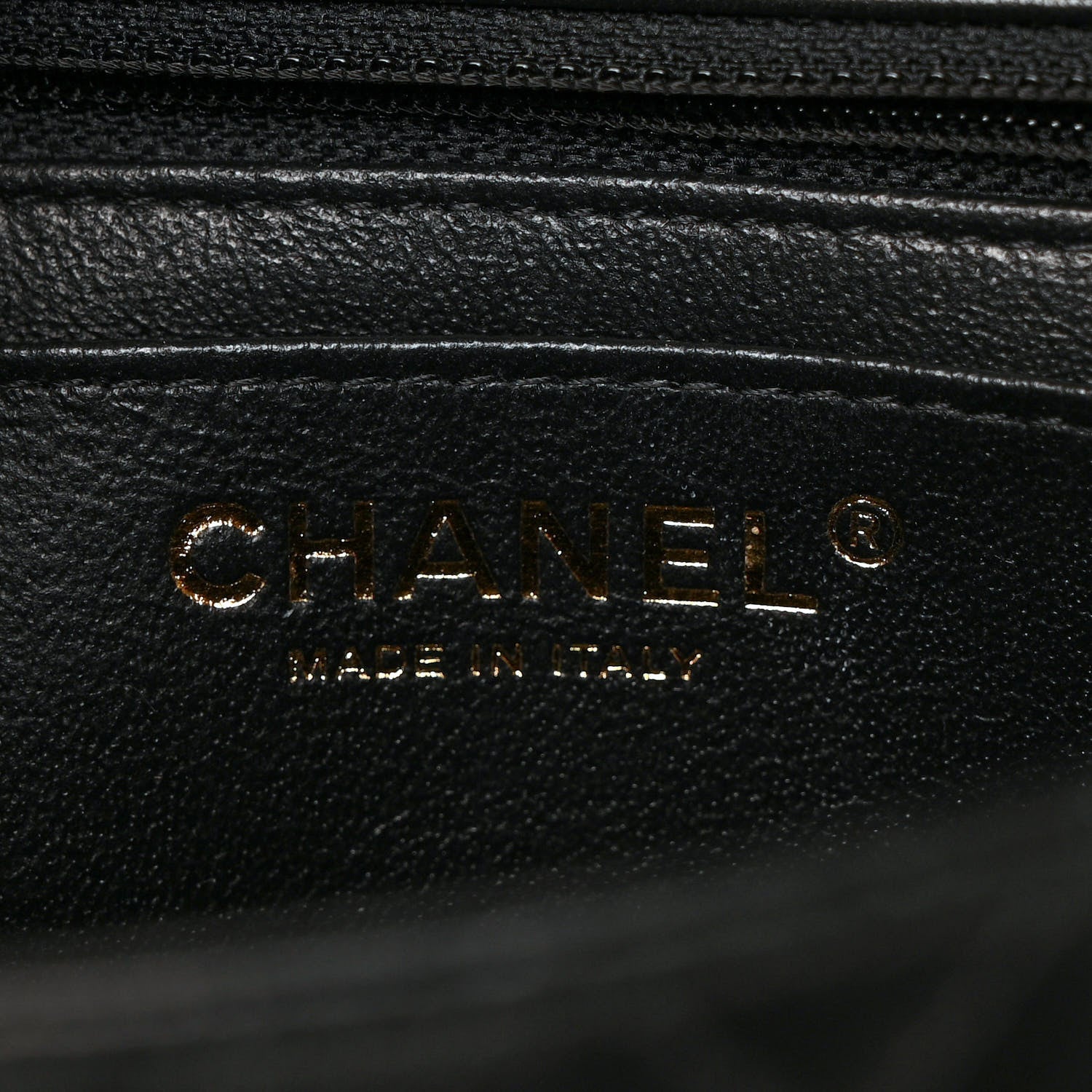 Chanel Lambskin Quilted Mini Square Flap Black 6 of 10