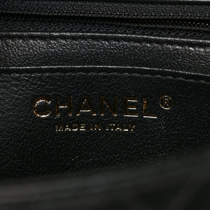 Chanel Lambskin Quilted Mini Square Flap Black 6 of 10