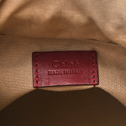 Chloe Smooth Calfskin Roy Bucket Bag Plum Purple 6 of 10