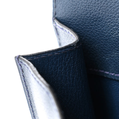 Hermes Evercolor Flash Pouch  Bleu Saphir 8 of 10
