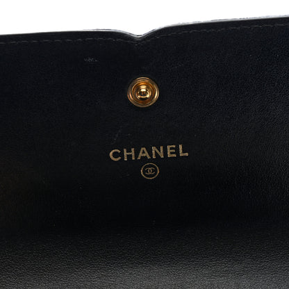 Chanel Caviar Quilted Medium Filigree Flap Wallet Black 6 of 7