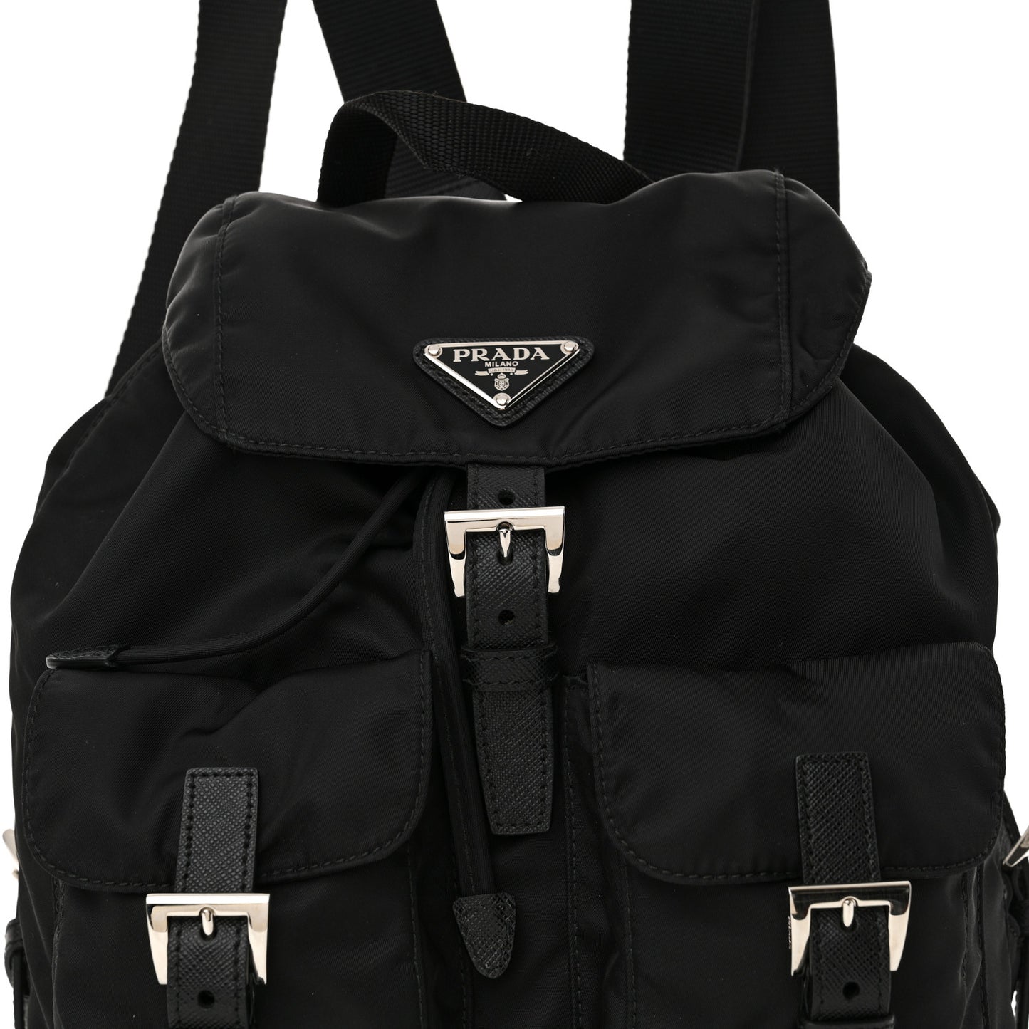 Re-Nylon Vela Small Backpack Black