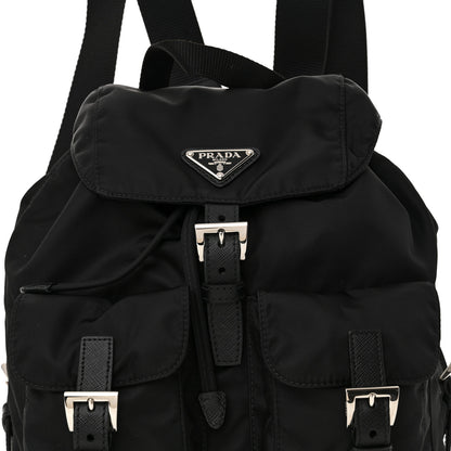 Prada Re-Nylon Vela Small Backpack Black 8 of 11