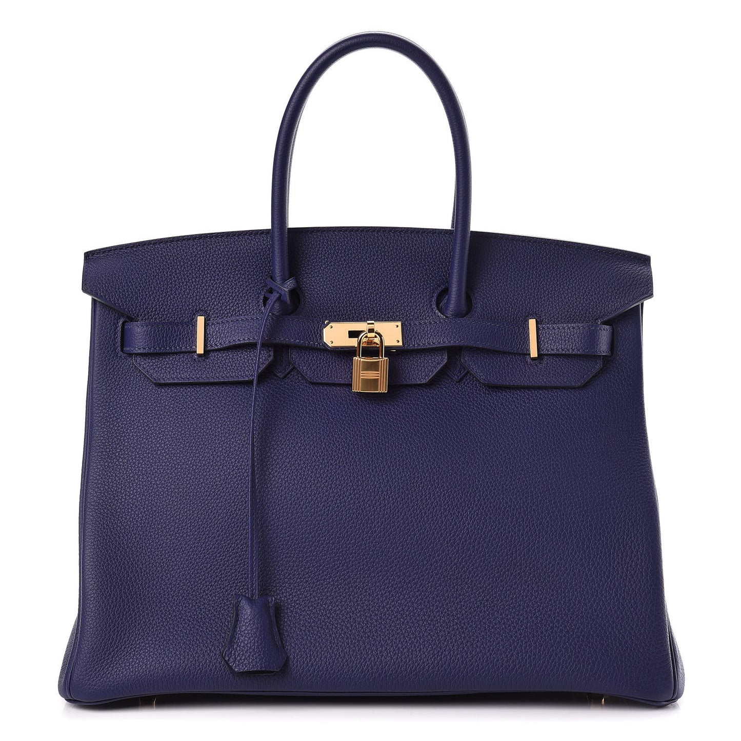 Togo Birkin 35 Bleu Encre