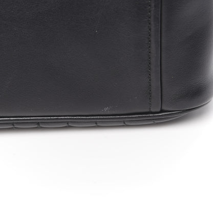Prada Soft Calfskin Impunture Diagramme Top Handle Crossbody Bag Black 11 of 11
