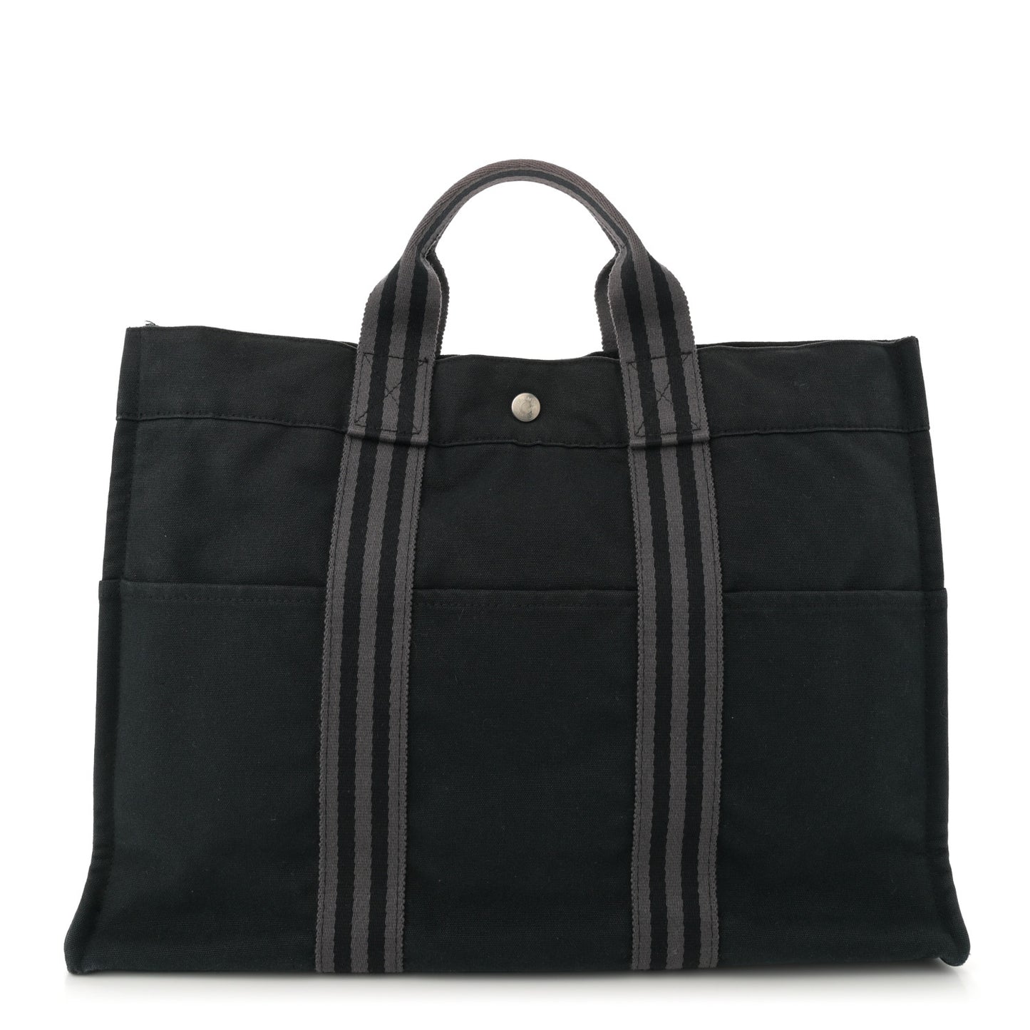 Canvas Herline MM Tote Grey