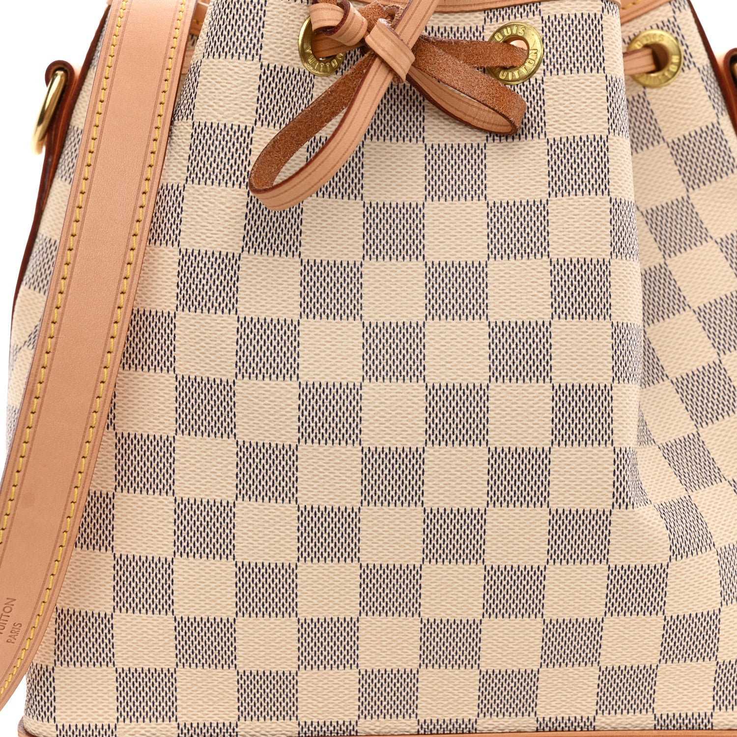 Louis Vuitton Damier Azur Noe BB 8 of 11