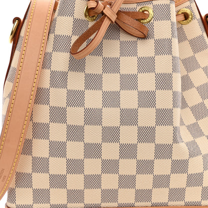 Louis Vuitton Damier Azur Noe BB 8 of 11